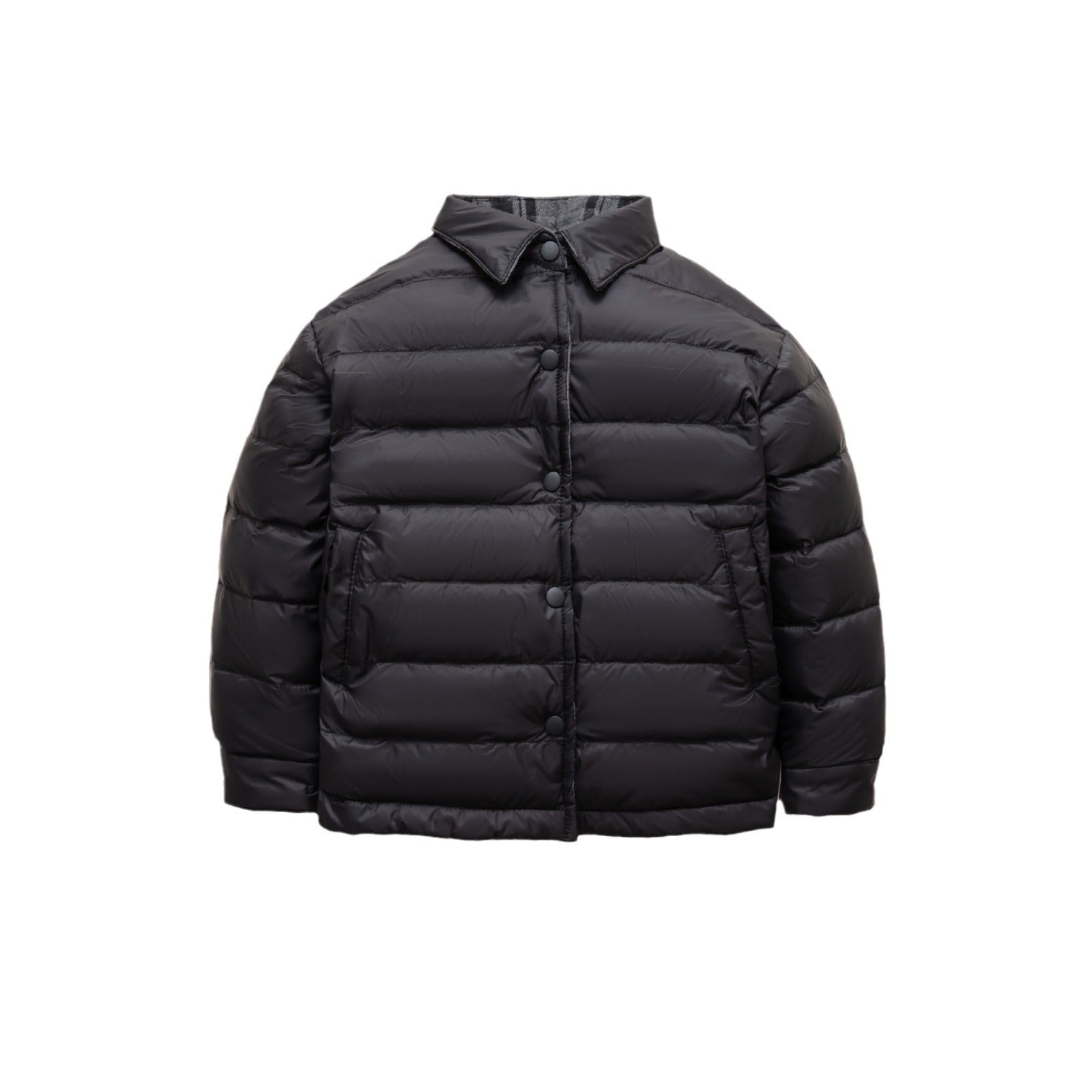 Children's Lightweight Reversible Short Jacket For Warmth
