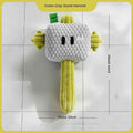 Dog Hammer Toy Self-Entertainment Durable Chew Rope Knot with Sound for Small Dogs, Golden Retriever, Teddy Pet Supplies