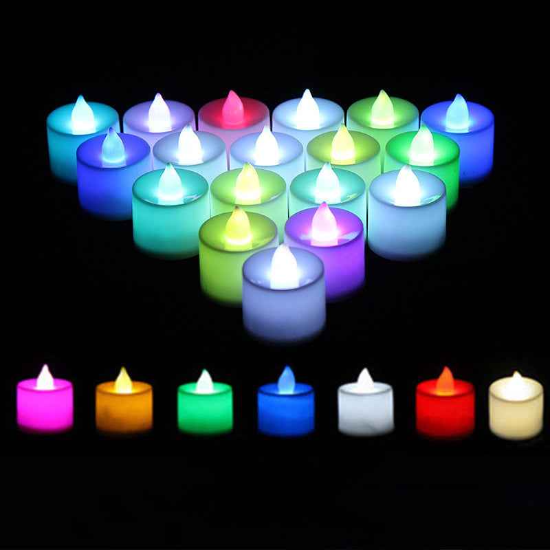 LED Electronic Candle Birthday Candle Light Wedding Picture Simulation Tea Wax Decoration Lantern Candle Light
