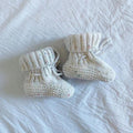 Cotton Newborn Foot Male And Female Baby Knitted Wool Handmade Socks Toddler Socks
