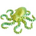 Cute Movable Joint Print Octopus Toy