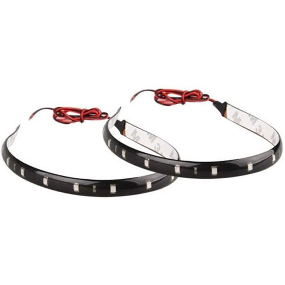 8-Piece: Flexible Waterproof LED Strip Light for Car