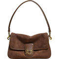 Elegant Autumn Soft Suede Underarm Bag - Stylish Crossbody Shoulder Bag with Large Capacity for Versatile Women