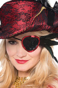 Sequin Pirate Eye Patch