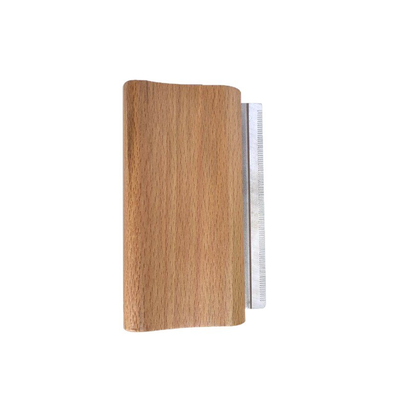 Pet shedding comb, dog deshedding comb, wooden horse brush