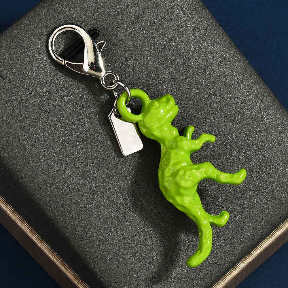 Alkali water bread pendant dinosaur ice cream fruit keychain