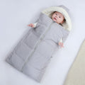 Autumn And Winter Warm Thickened Hooded Newborn Swaddle