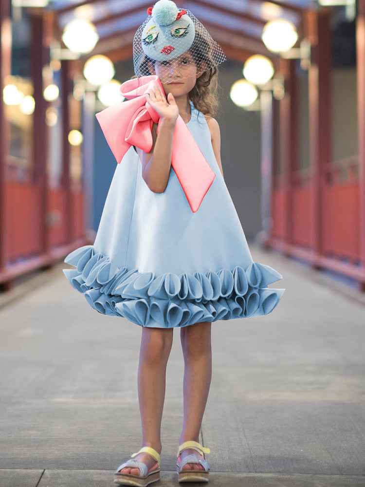 Bowknot Princess Dress Celebrity Children's Wear