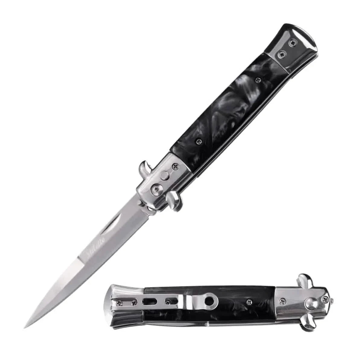2-Pack: 9" Automatic Out-The-Side Knife