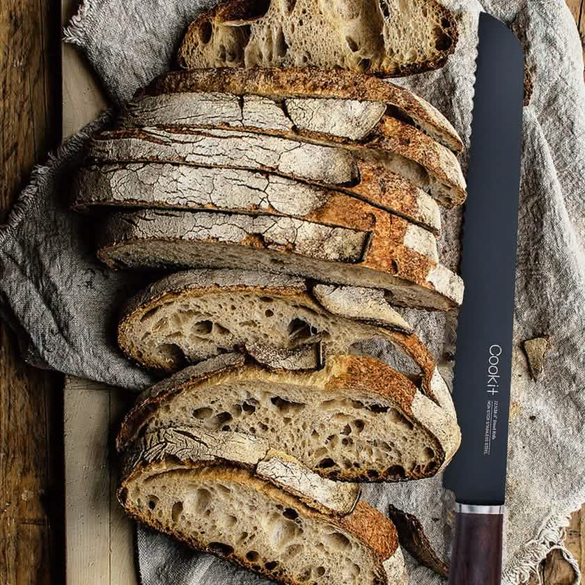 9 Inches Serrated Edge Bread Knife