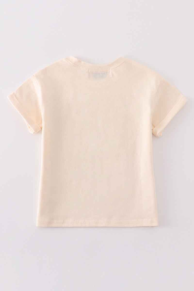 Premium Cream basic T-shirt