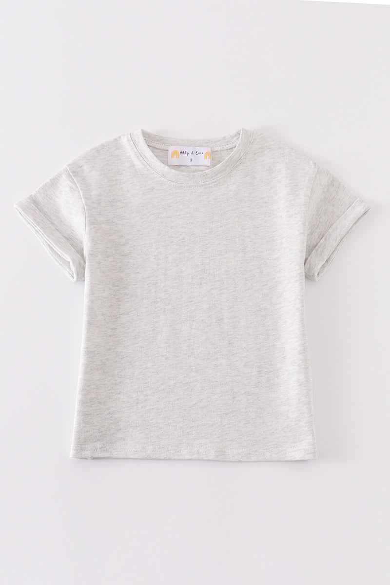 Premium Heather basic T-shirt Kids and adult