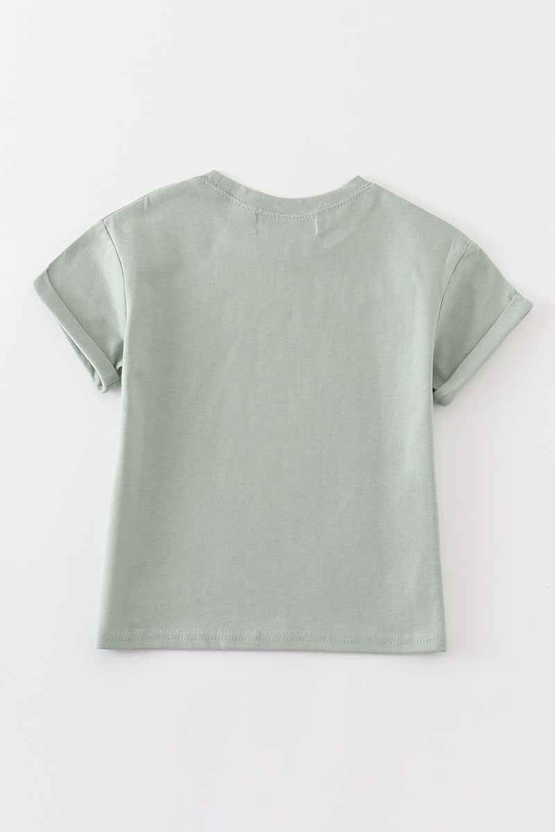 Premium Sage basic T-shirt