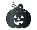Metal Jack-O-Lantern Pumpkin Wall Art | Halloween | Indoor Outdoor | Up to 36" | Over 20 Color Options