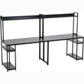 94.6 Inch Modern Two Person Computer Desk