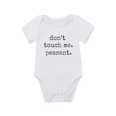 Summer Short Sleeve Baby Romper Bodysuit