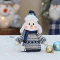 Blue Fabric Figurine Doll Cute