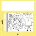 Children's Graffiti Scroll Color Filling Drawing Paper