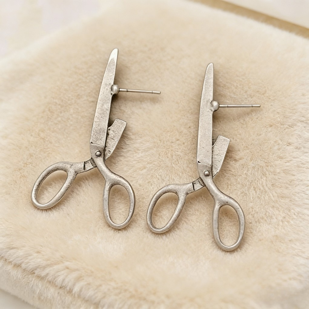 Vintage Scissors Earrings