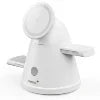 LuminoCore 4-in-1 Wireless Charging Station--White-US Plug