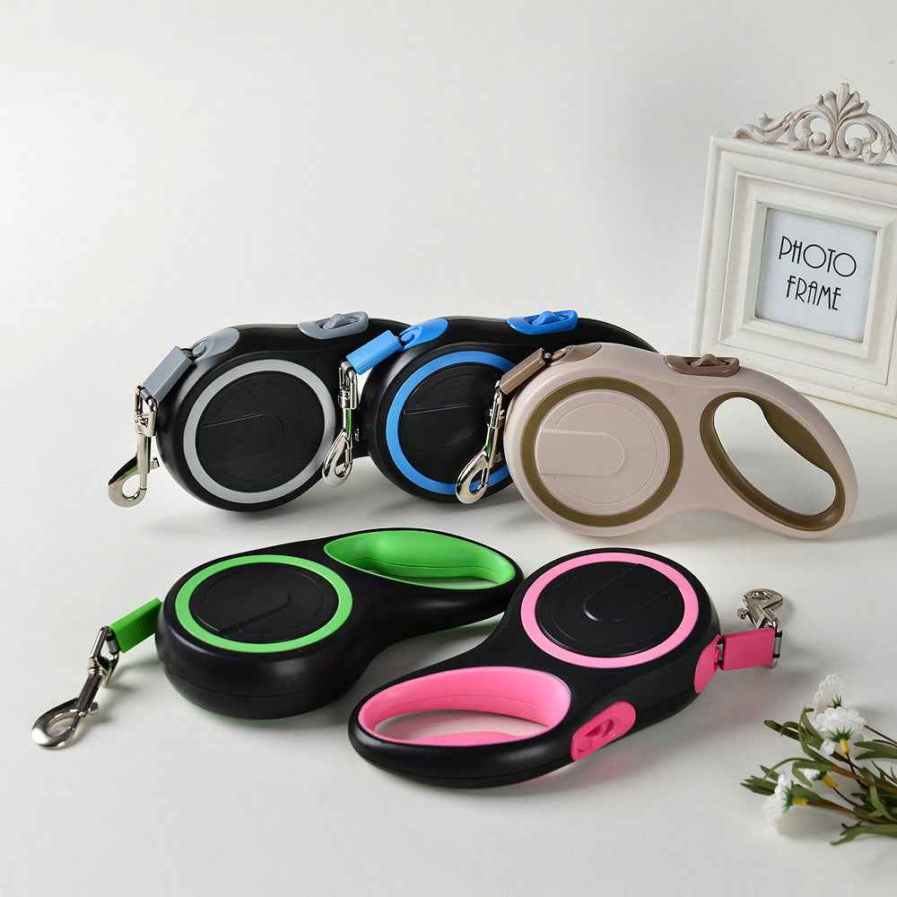 Pet Automatic Retractable Leash, High-Tension Dog Walking Rope, Dog Chain Suitable for Medium and Large Breeds