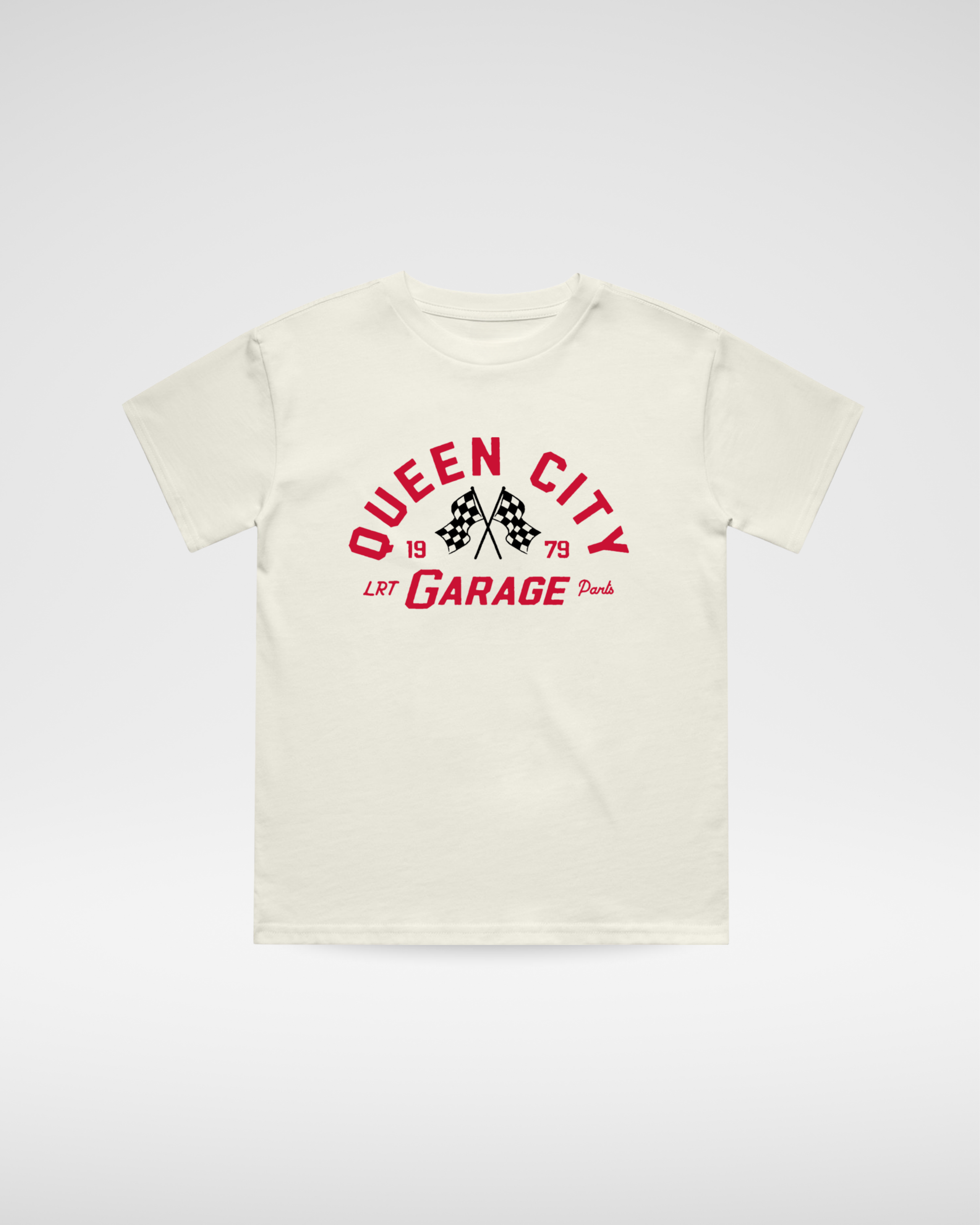 LRT GARAGE PARTS TEE - VINTAGE CREAM (FRONT ONLY) - EveryNest