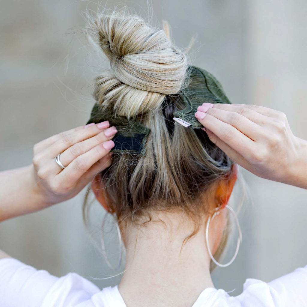 Distressed Messy Bun Caps | Adjustable