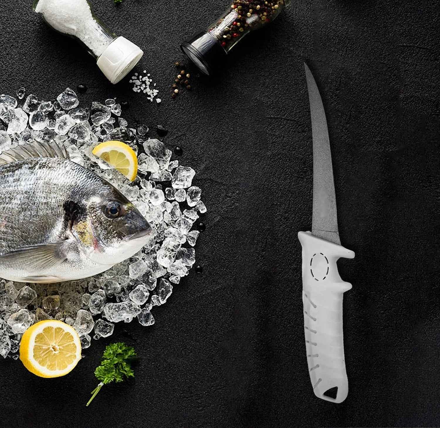 Chinese Knife High-carbon Extremely Sharp Stainless Steel Forged Handle Household Kitchen Fishing Knife Set