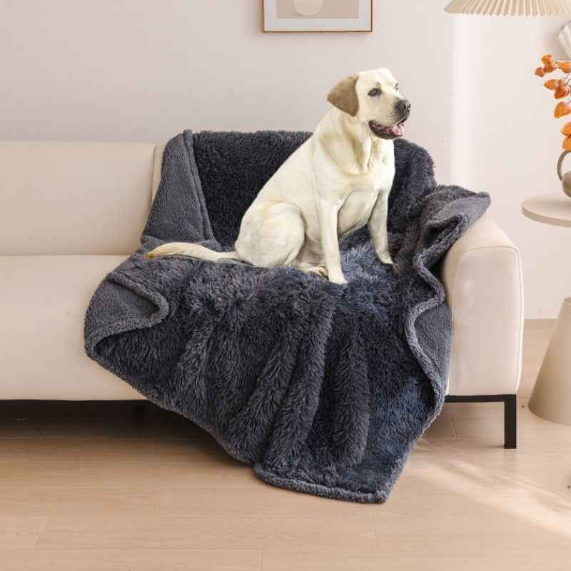 Pet waterproof blanket flannel comfortable cotton fleece Sherpa thick pet blanket