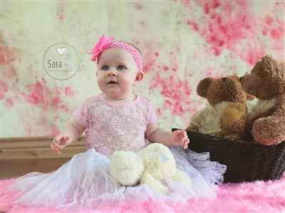 Infant Girl's Lace Bodysuit