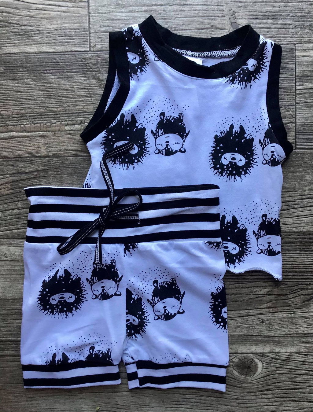 Baby Boy's 2 Pc Porcupine Hedgehog Outfit - EveryNest