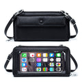 Ryann Genuine Leather Phone Wallet Crossbody - EveryNest