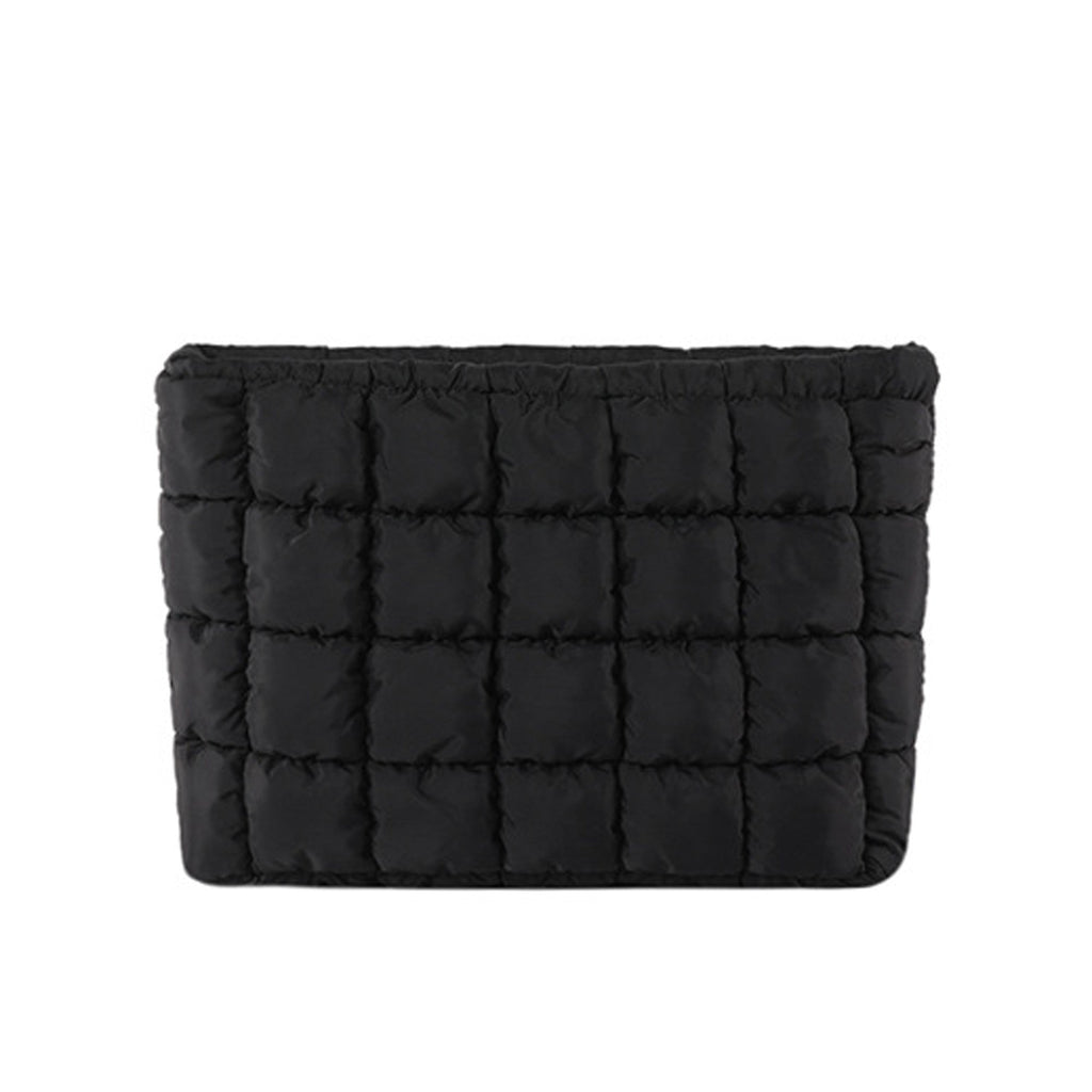 Lainey Quilted Puffer Clutch - EveryNest