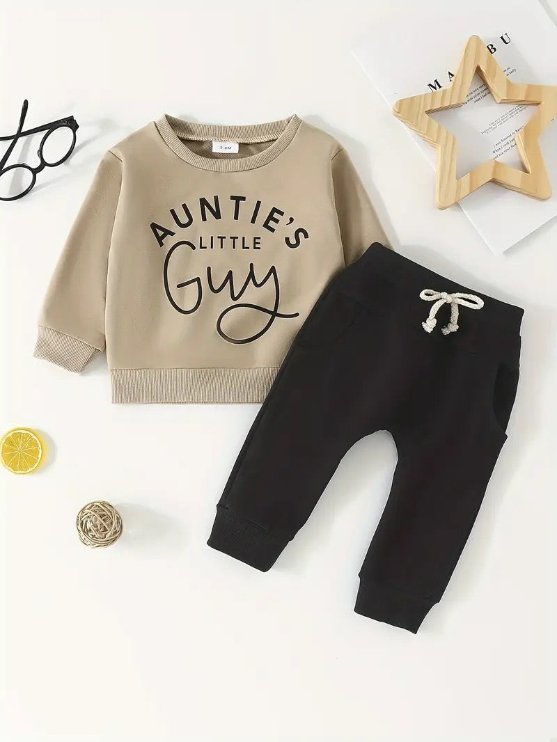 Boy's Auntie's Little Guy Outfit - EveryNest