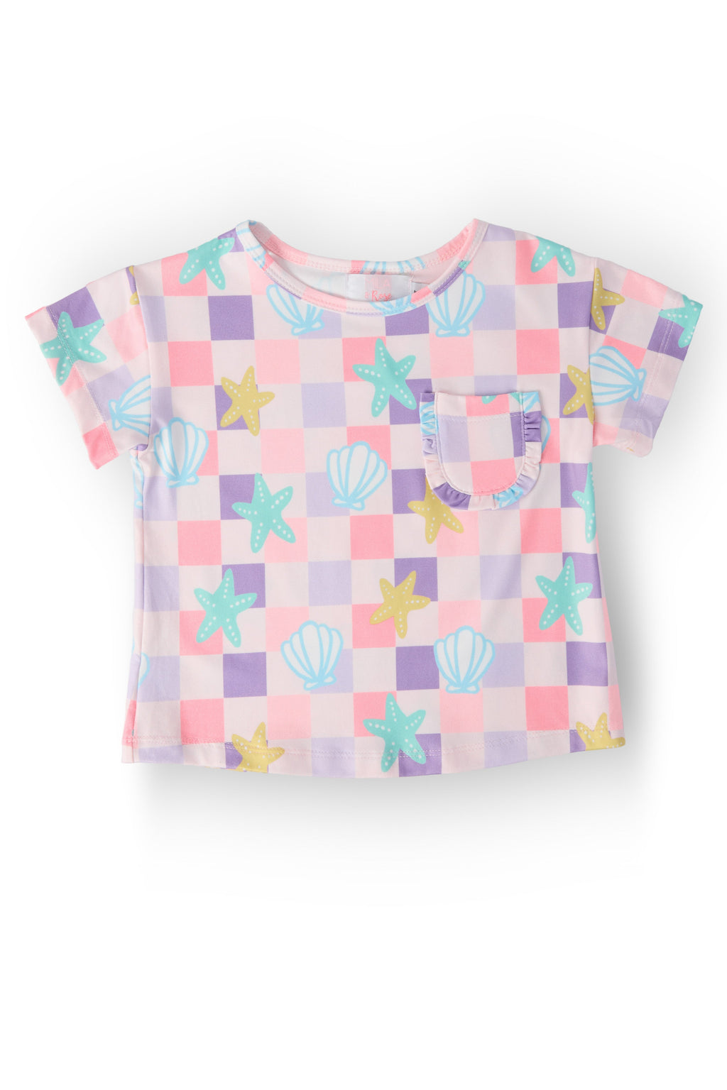 Beach Days Ruffle Pocket Tee