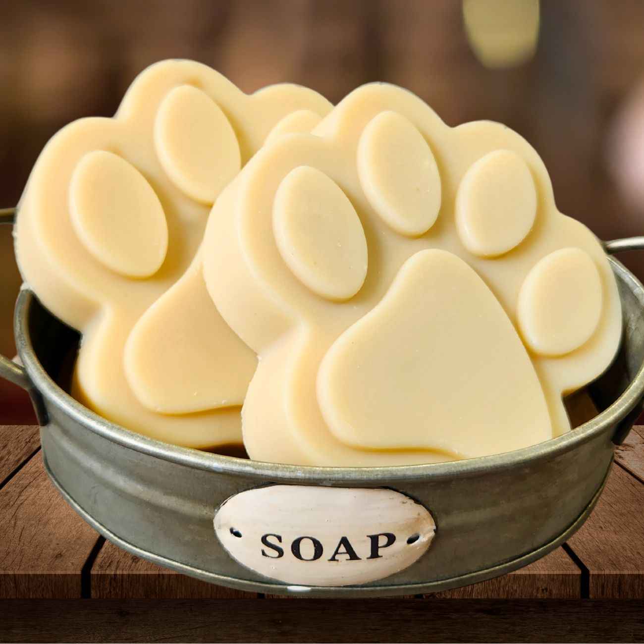Natural Goat Milk Soap | Dog Shampoo Bar | Big Paw