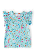 Bluebell Breeze S/S Ruffle Tee