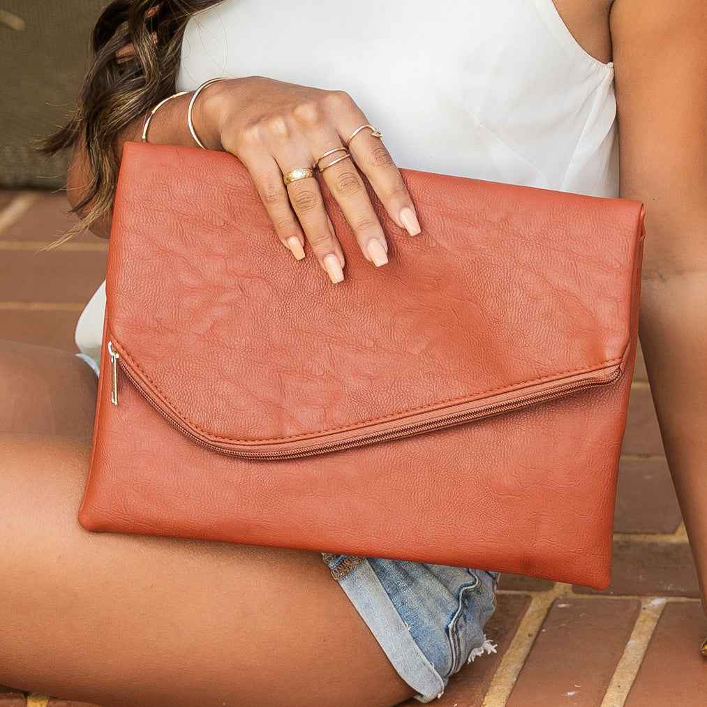 Foldover Envelope Clutch