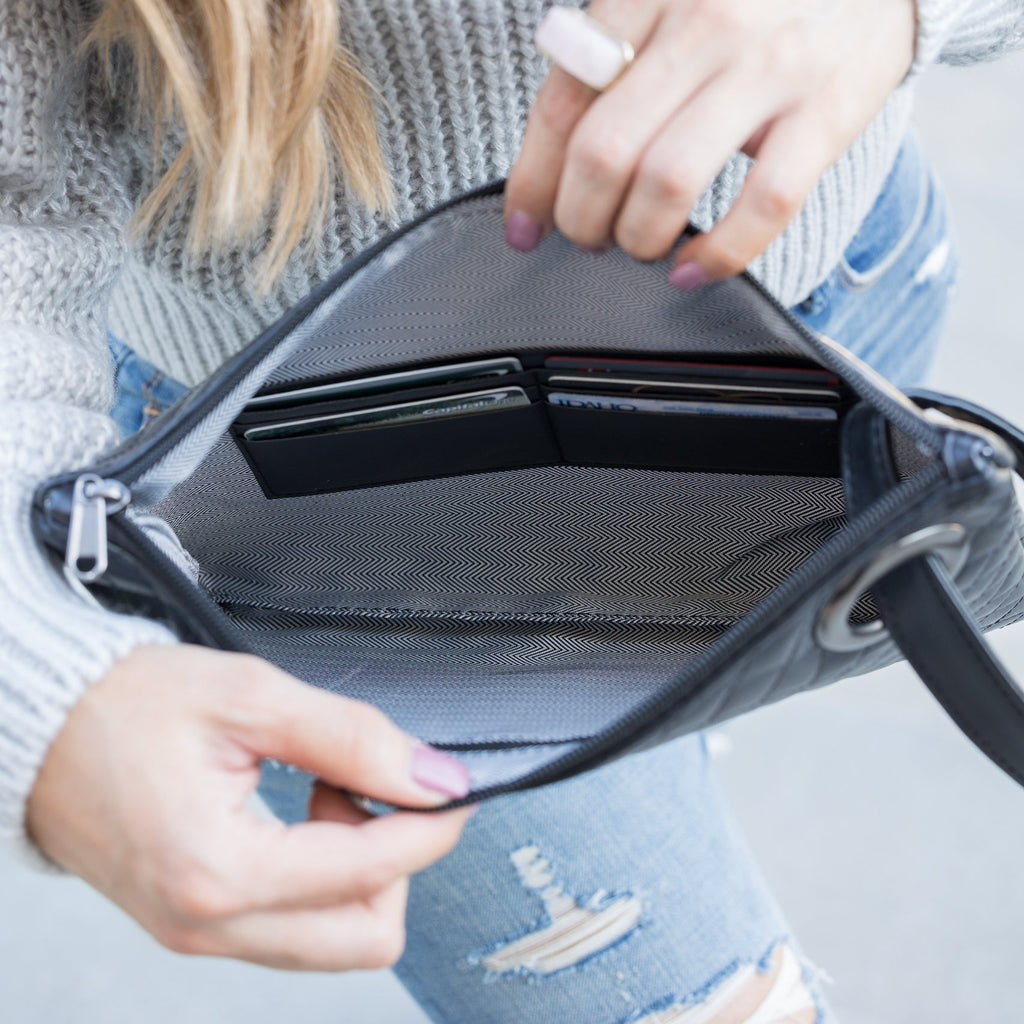 Quilted Wristlet Clutch - EveryNest