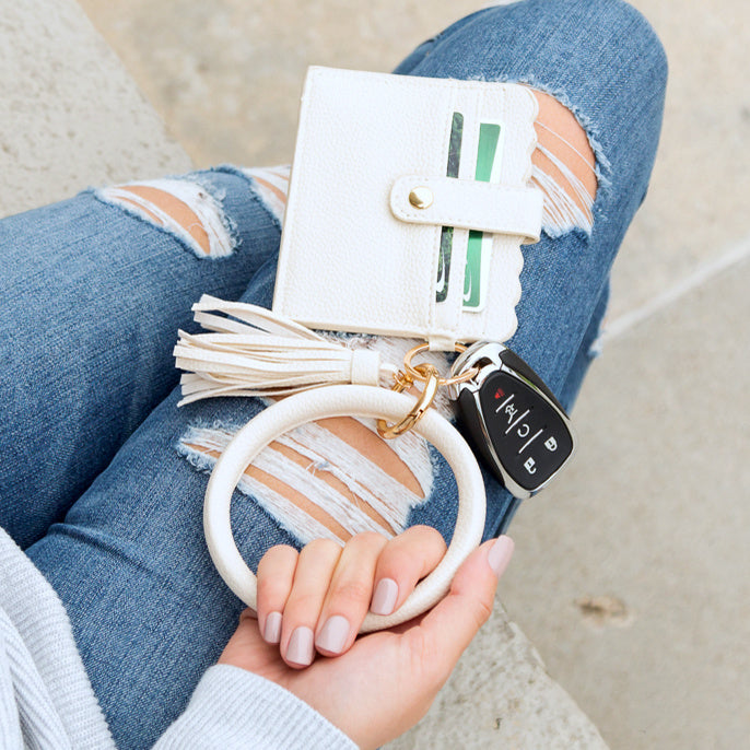 Key Ring ID Wallet Bracelet - EveryNest