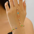 Colorful Geometric Heart Candy Jewelry Set
