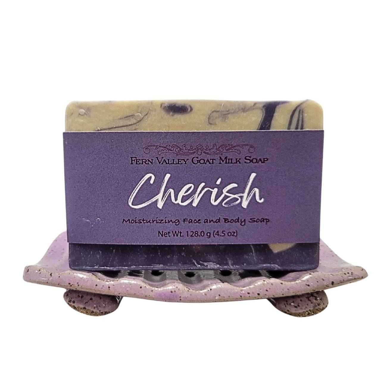 Natural Goat Milk Soap | Cherish - Delightful Sheer Floral Scent
