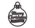 Custom Metal Christmas Bulb Signs | Metal Christmas Wall Decor | Christmas Plaque | 15 Color Options