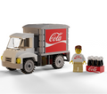 Cola Soda Delivery Truck with Minifig