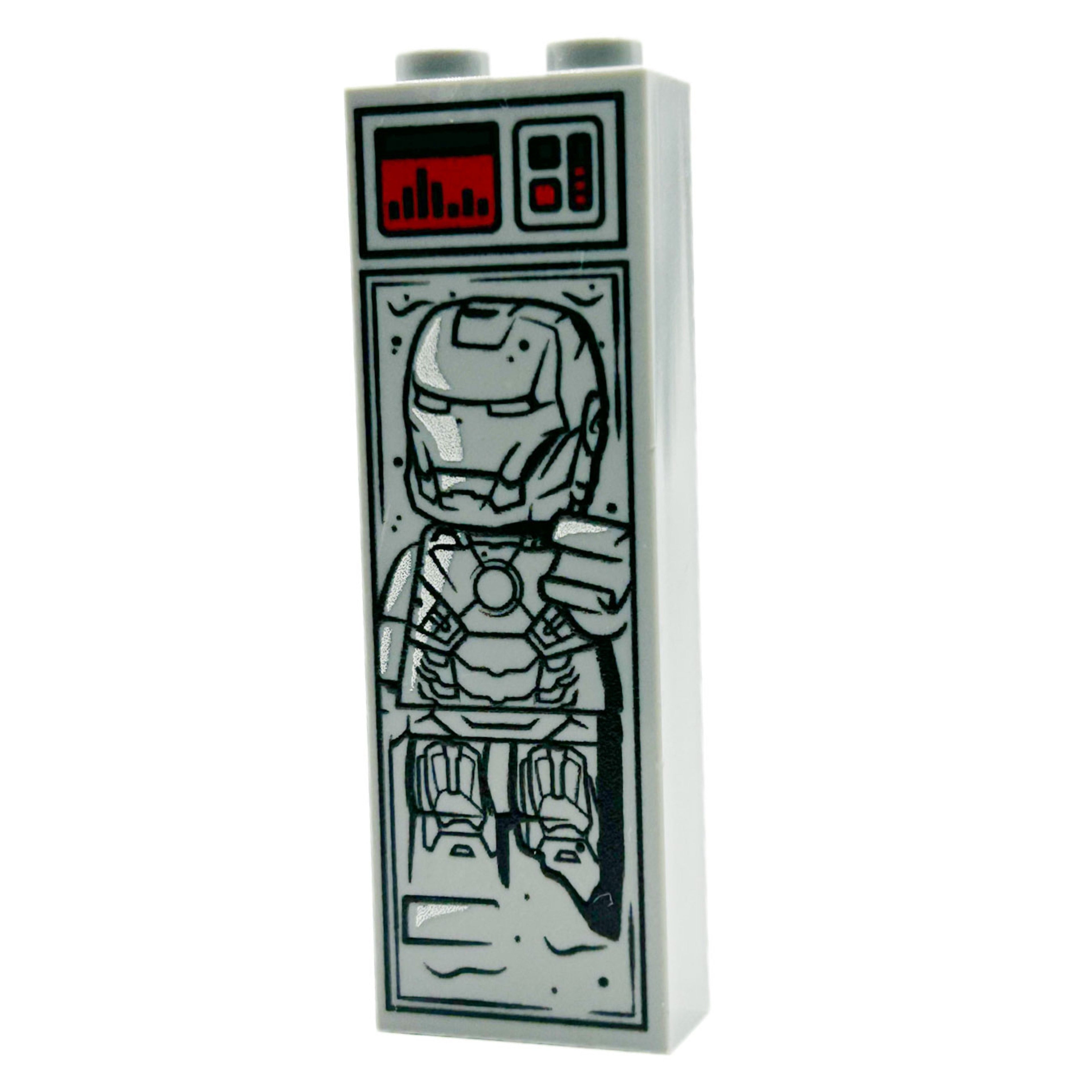 Iron Man in Carbonite (1x2x5 Brick)