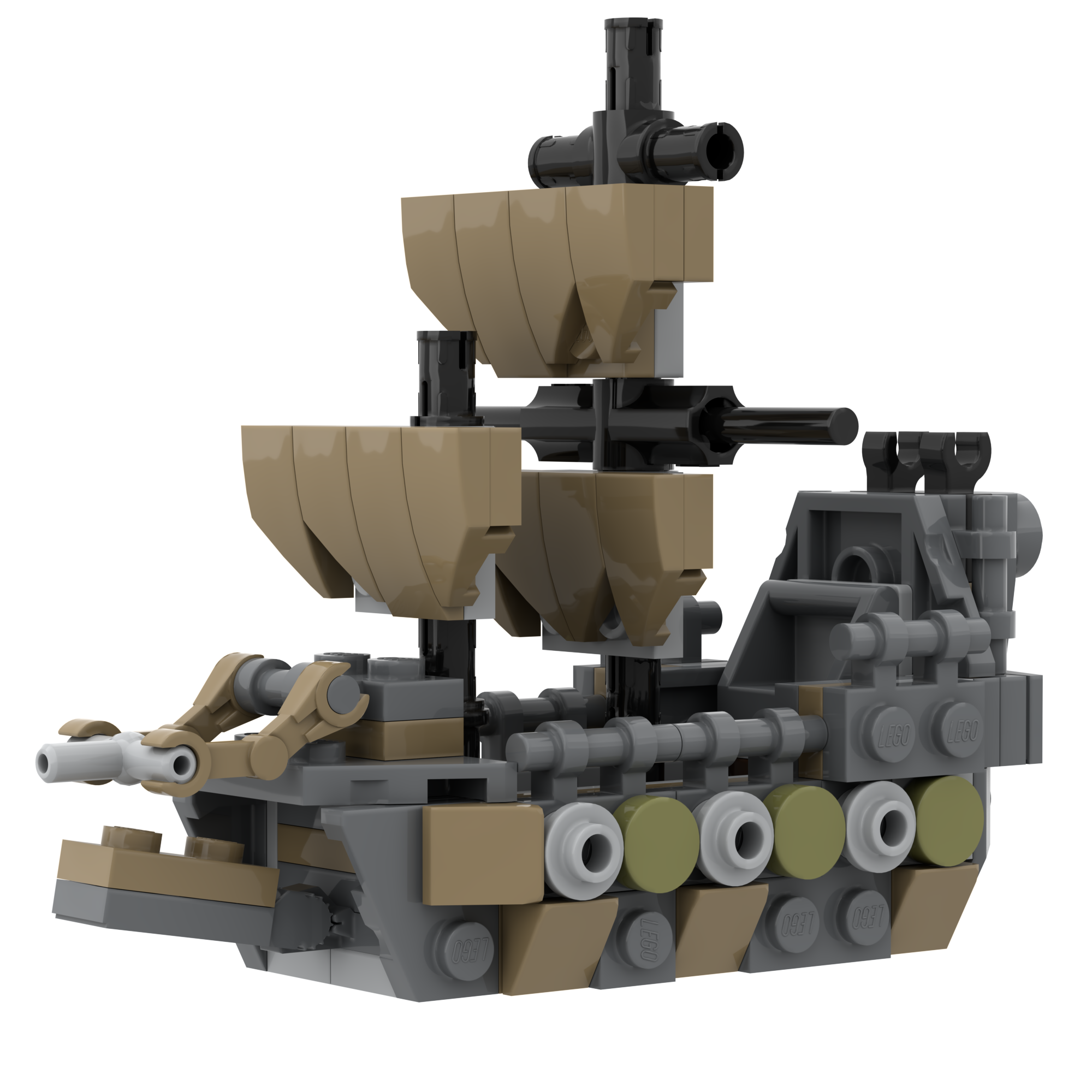 Mini The Flying Dutchman Pirate Ship
