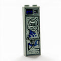 Blue Ninja in Carbonite (1x2x5 Brick)