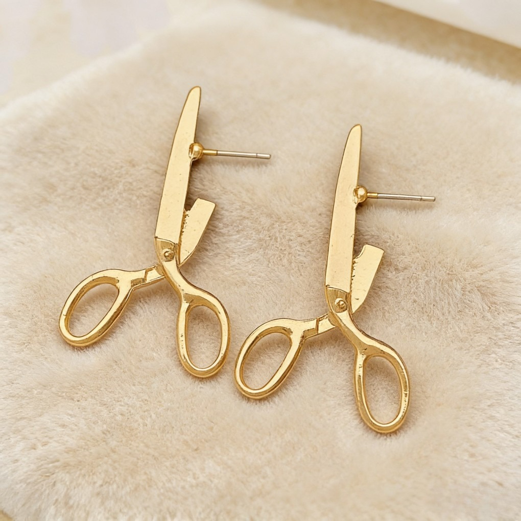 Vintage Scissors Earrings