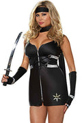 Sexy Curvy Ninja Star Costume