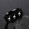 Jojo's Wonderful Adventure Ring Stainless Steel Laser Ring